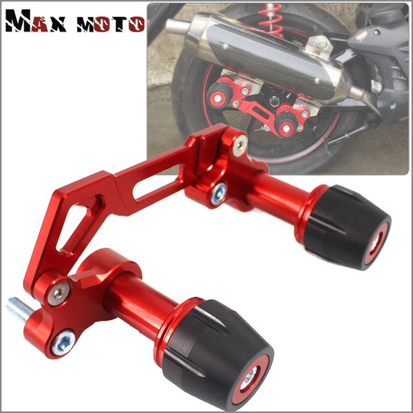 

for nmax155 nmax155 n-max 155 xmax300 xmax 300 motorcycle cnc adjustable exhaust pipe frame sliders falling protection