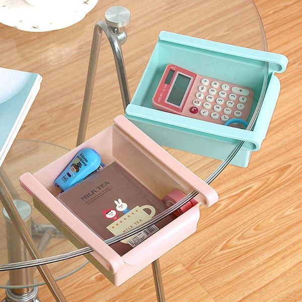 

kitchen fridge er slide drawer type space saver storage organizer rack shelf holder storage boxes bins plastic box #jew