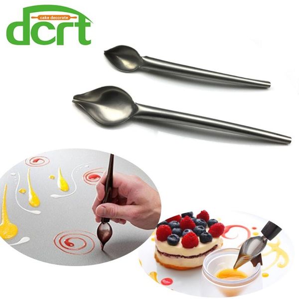 

pencil filter spoons chocolate cake decoration baking tools big/small