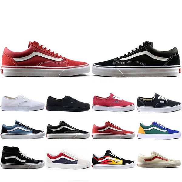

Cheaper New OFF THE WALL old skool Wans FEAR OF GOD For men women canvas sneakers YACHT CLUB MARSHMALLOW fashion skate casual shoes