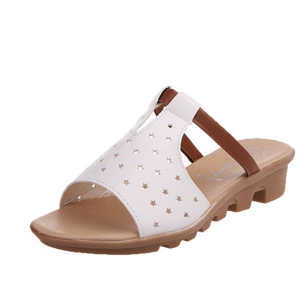 

2019 women summer sandals fashion solid beach slides slippers casual female roman shoes flip flops sandal footwear ladies, Black