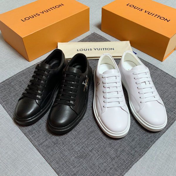 

new arrival 2020 fashion men basketball tennis shoes luxury genuine leather sneakers printing mens racer running shoes size 11, Black