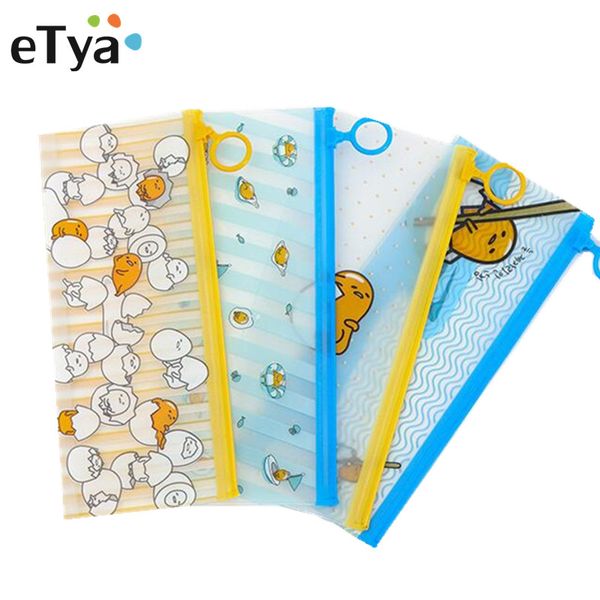 

etya pvc transparent women small zipper cosmetic bag travel makeup case beauty organizer toiletry storage student pencil bag