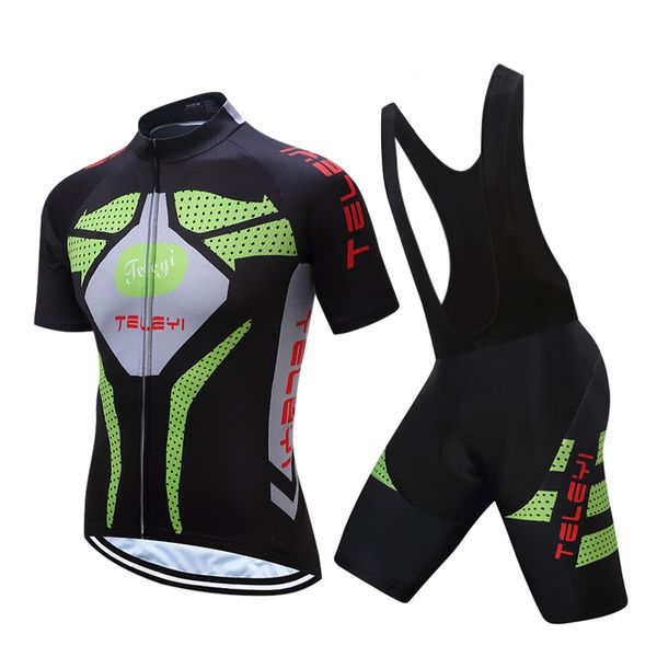 

2020 summer man pro team cycling jersey set outdoor sport uniform race bike clothing skinsuit mtb maillot bicycle clothes outfit, Black;red