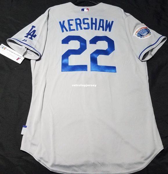 

majestic los angeles #22 clayton kershaw cool base jersey grey mens stitched wholesale big and tall size xs-6xl baseball jerseys, Black;blue