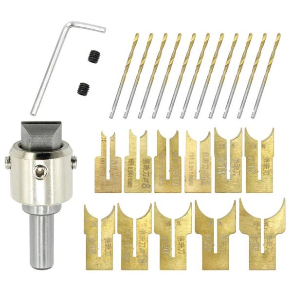 

new cemented carbide ball rosary blade woodworking milling cutter molding tool beads router bit drills bit set