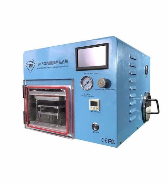

5 in 1 tbk 508 lcd curved screen oca glass vacuum laminating machine with edge laminating mold for s6 edge to s9 plus mold