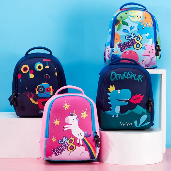 

kindergarten school bag boys and girls 2-4-6 years old cute baby light bag girl child cute cartoon animal backpac