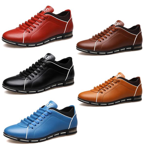 

discount non-brand men casual shoes espadrilles triple black brown chestnut red blue mens trainers outdoor walking sneakers 38-47 style 10