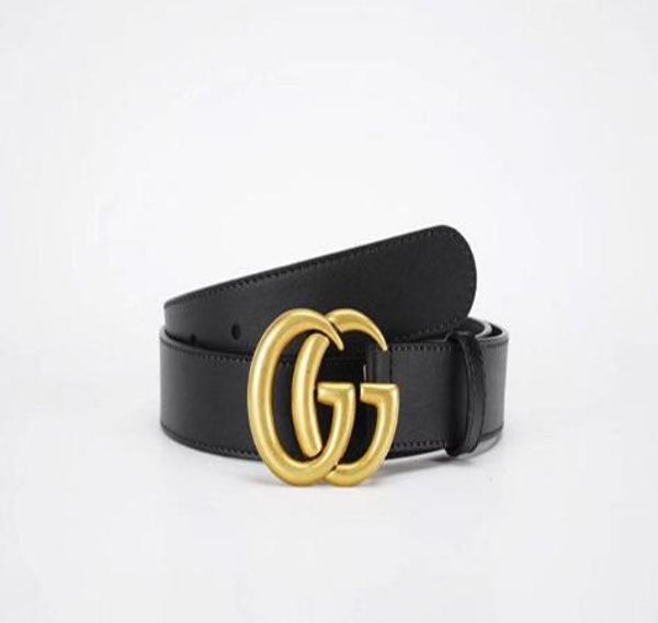 

2020 new designer belt business waistbands imports really leather fashion 8 buckle belt zinc alloy buckle belts 105-125cm, Black;brown