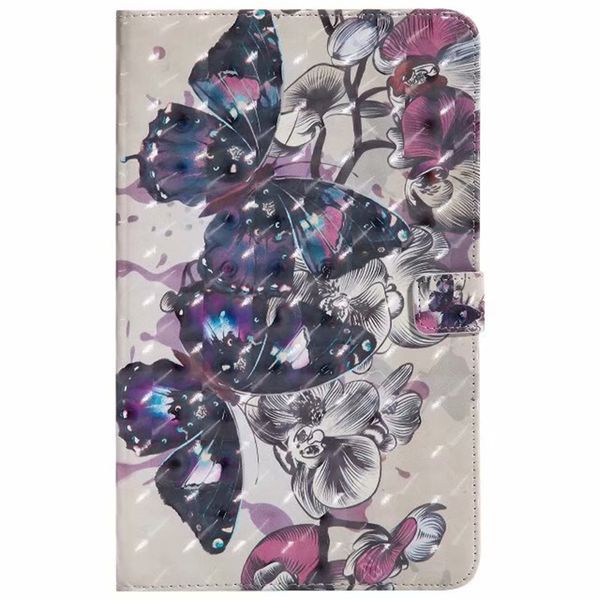 

for funda samsung galaxy tab e 9.6 t560 t561 flip pu leather wallet cases stand coque 3d coloured drawing tablet cover case