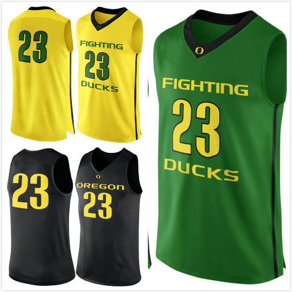 

custom made #23 oregon ducks man women youth basketball jerseys size s-5xl any name number, Black;red