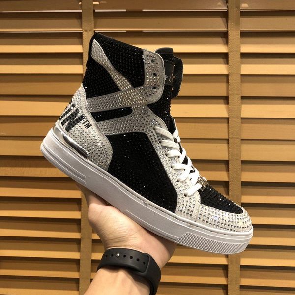 

wsl4new limited edition french series high-end men s casual shoes, men s boots fashion sports shoes, original shoebox delivery 38-44, Black