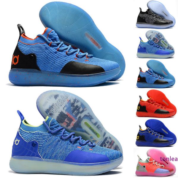 

new kid women youth kd xi 11 ep oreo black sports basketball shoes good quality kevin durant 11s children trainers sneakers size36-46