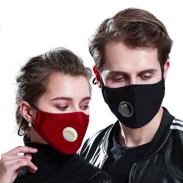 

dust protection masks anti-fog and dust-proof black mask pm2.5 activated carbon washable masks wholesale