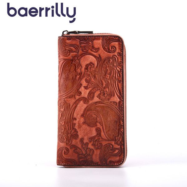 

2019 women wallets with phone case genuine leather wallet female long clutch bags purses and handbags, Red;black