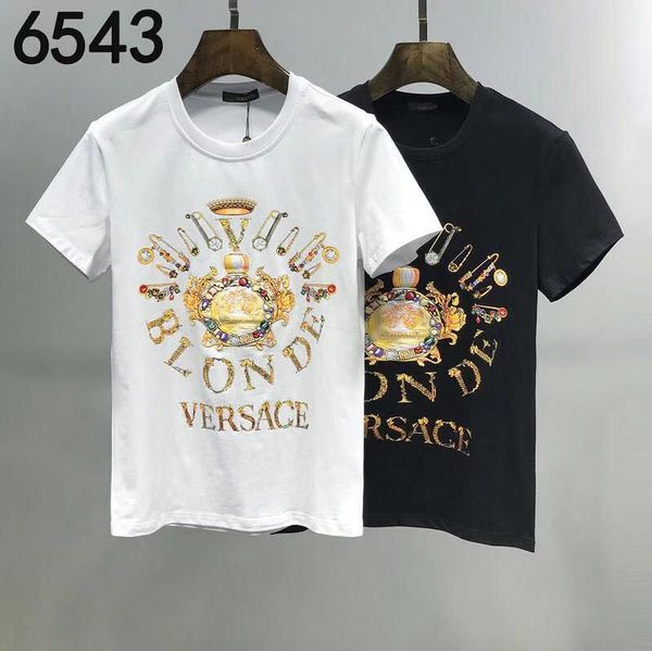 

t shirt new designer t shirts for men shirt couple sport tide brand clothing tshirt hip hop skateboard t-shirt women clothing m-3xl h3, White;black