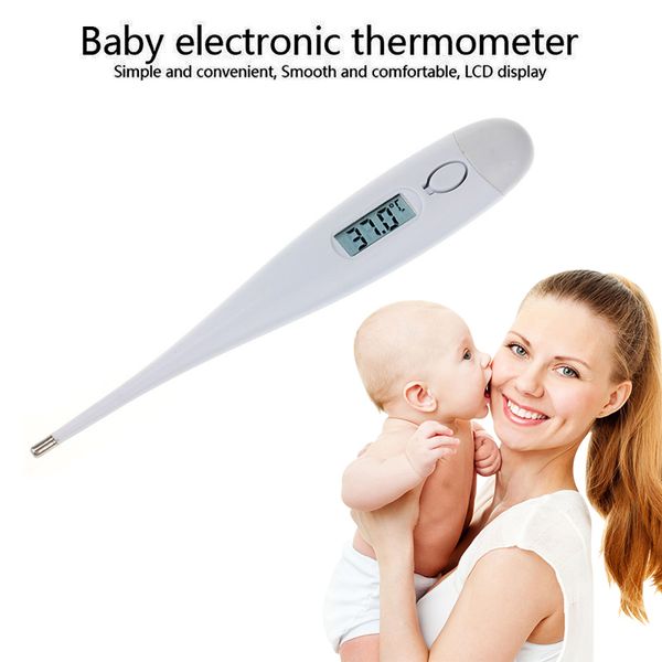 

in stock digital lcd thermometer child body fever temperature measurement baby care medical baby thermometer