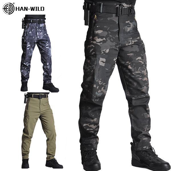 

мужчины акулього tactical pants cargo combat спецназ армия обучение военных штаны airsoft штаны походной охота брюки, Black;green