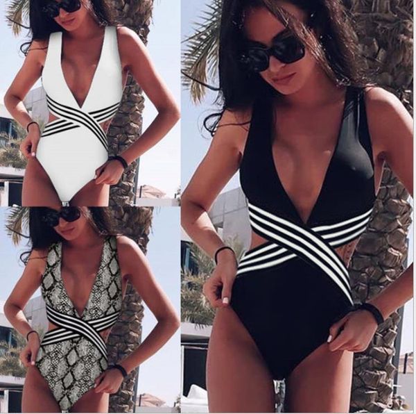 

new style swimsuit striped bikini lady's swimsuit