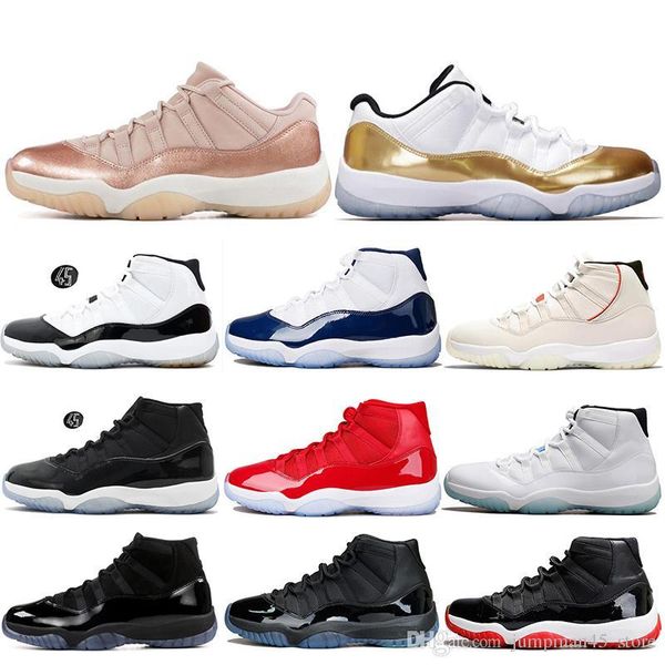 

мода розовое золото церемония закрытия 11 11s женская мужская баскетбольная обувь конкорд 45 платиновый оттенок шапка и платье space jam уни