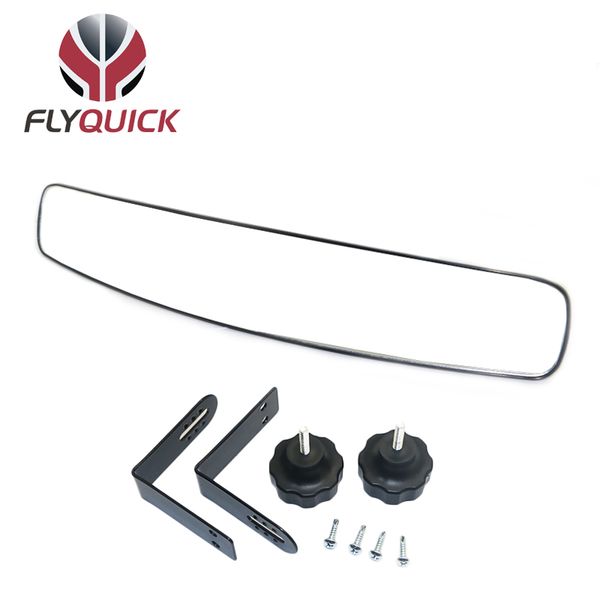

convex center mirror (17 inch) & bracket for golf carts