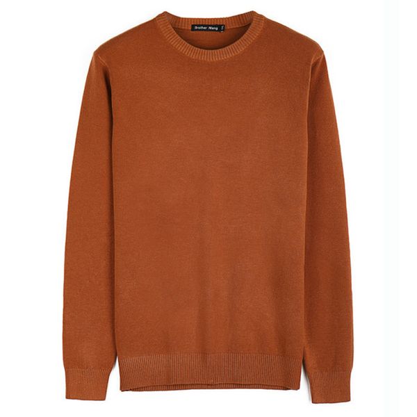 

7 color knitted cotton sweater men spring autumn fashion cashmere overalls pullovers sweater men's casual o-collar sweaters, White;black