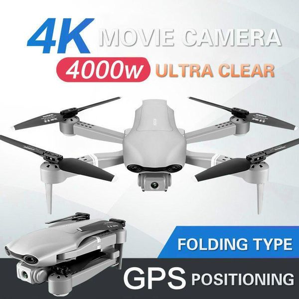

2020 new folding drone with 4k hd aerial pgraphy gps dual smart positioning return remote control aircraft quadcopter