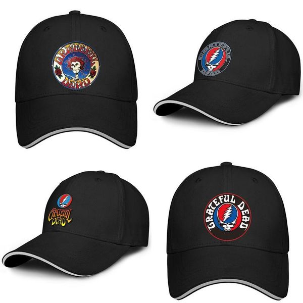 

popular rock band the grateful dead fashion baseball sandwich hat blank team truck driver cap greatful-drummer-dead-discography, Blue;gray