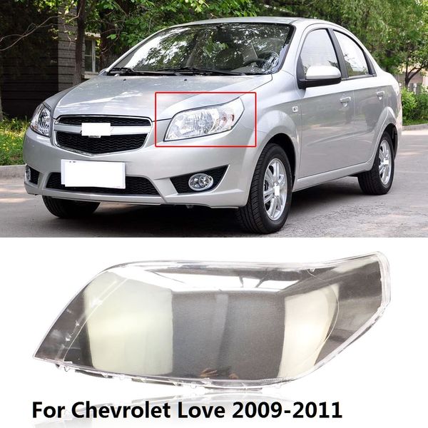 

capqx 1pc for love 2009 2010 front headlamp lampcover headlight lampshade waterproof bright lamp shade shell cover cap