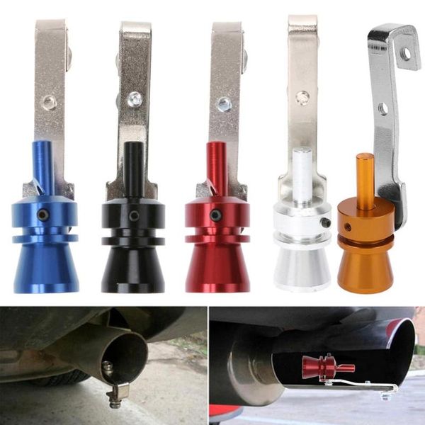 

universal car size m turbo sound whistle muffler exhaust pipe auto blow-off valve simulator for all cars quality mufflers