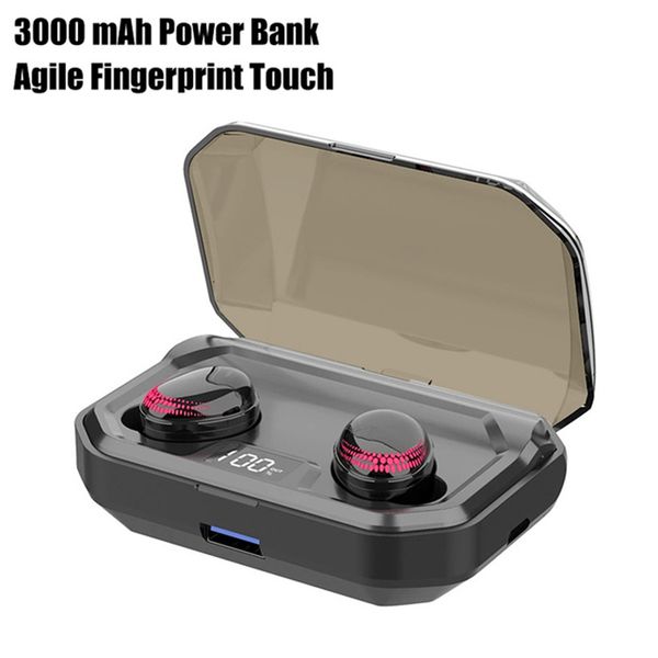 

tws bluetooth v5.0 hifi wireless earphones headphone 8d stereo sport earbuds headset with charging box mic for all phones