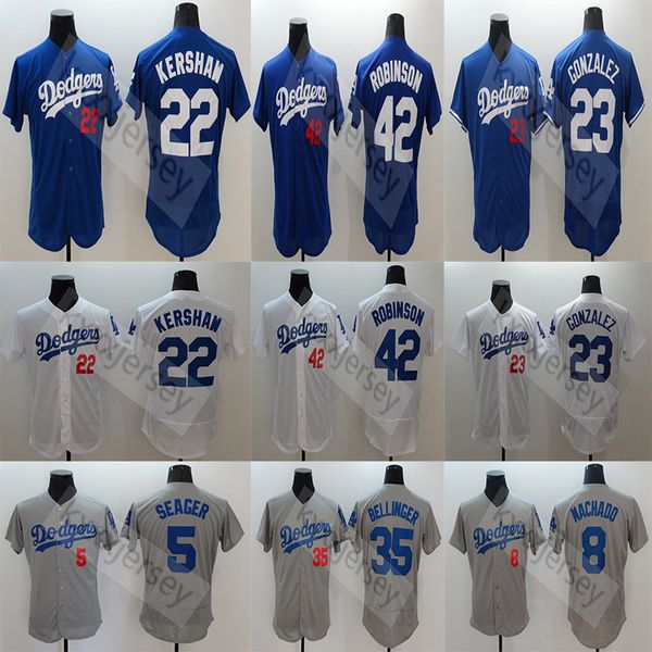 

Los Angeles Men's Dodgers Jersey 66 Yasiel Puig Clayton Kershaw Justin Turner Manny Machado Corey Seager Cody Bellinger Baseball Jerseys