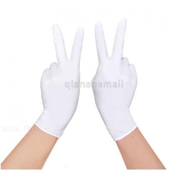 

color 3 disposable 100pcs latex dishwashing kitchen work rubber garden gloves universal for left & right hand y200421 yr3a qa