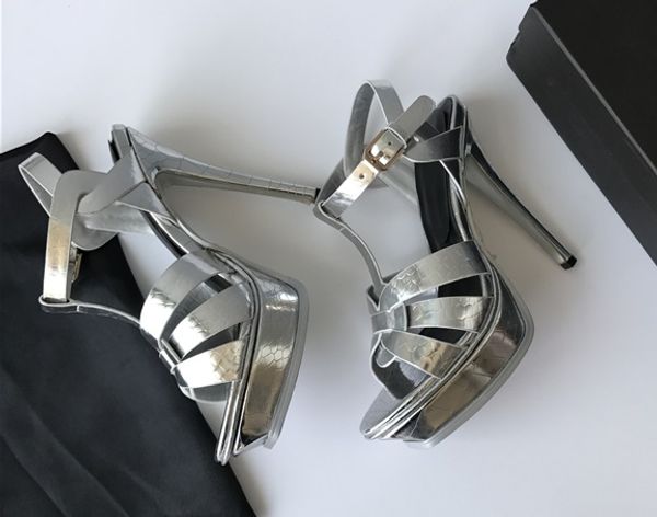 

new tribute patent/soft leather platform sandals women high heels sandals lady shoes pumps original leather, Black