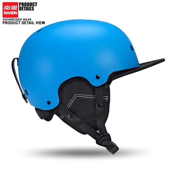 

new nandn ski helmet ultralight and integrally-molded professional snowboard helmet men skating/skateboard multi color