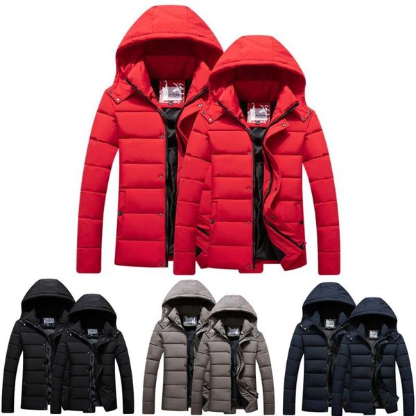 

22 styles s-8xl winter autumn new plus size trench lovers windbreaker thicker cotton solid color keep warm coat pxd01, Tan;black