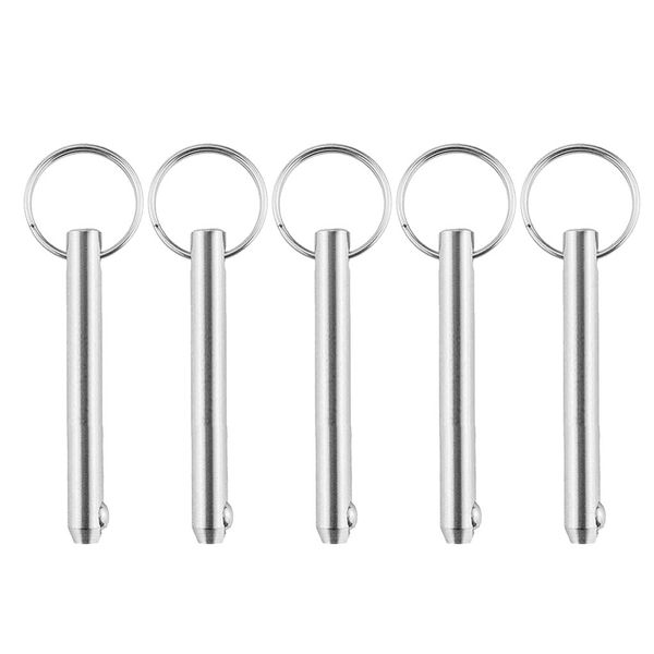 

5x boat bimini quick release pin pull 316 deck hinge hardware