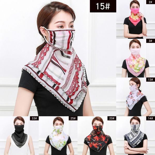 

us stock bandan neck gaiters mounteering cycling outdoor sun protection scarf women riding camping scarf activities fy6246, Blue;black