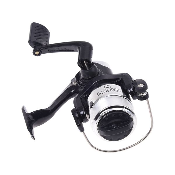 

mini pocket aluminum alloy pen fishing rod pole w/ reel rod reel combo