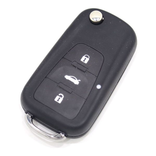 

lockartist 3buttons flip remote key shell auto key case for new mg gs blank case remote control cover for mg car