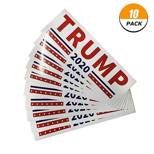Pair of Make America Great Again decal stickers Donald Trump Republican