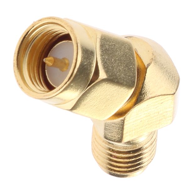 

sma male to sma female adapter 45 degree gold plated
