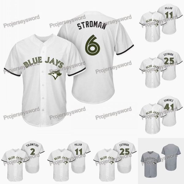 

Toronto 6 Marcus Stroman Memorial Day Blue Jays Jersey Troy2Tulowitzki 11 Kevin Pillar 25 Marco Estrada 41 Aaron Sanchez Baseball Jerseys