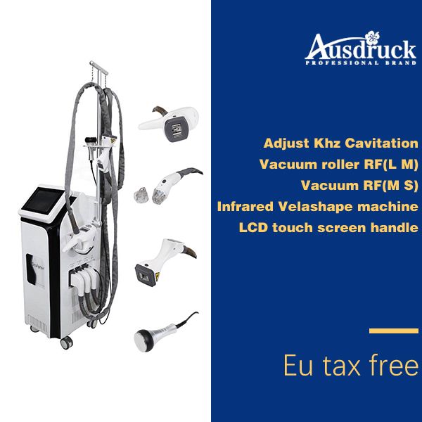 

vacuum roller liposuction velashape slimming machine body face arm eye vela shape for cellulite treatment cavitation equipment