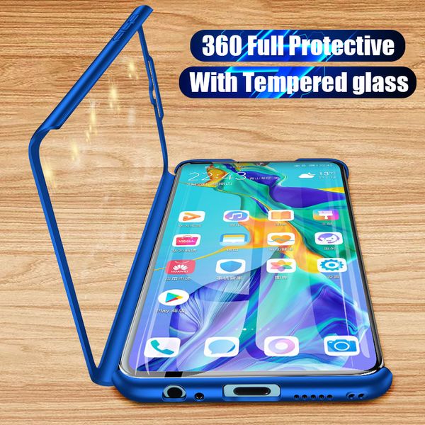 

anti-knock 360 protective phone case for huawei p30 p10 p20 lite plus case for huawei p20 mate 20 10 lite pro p smart 2019 case