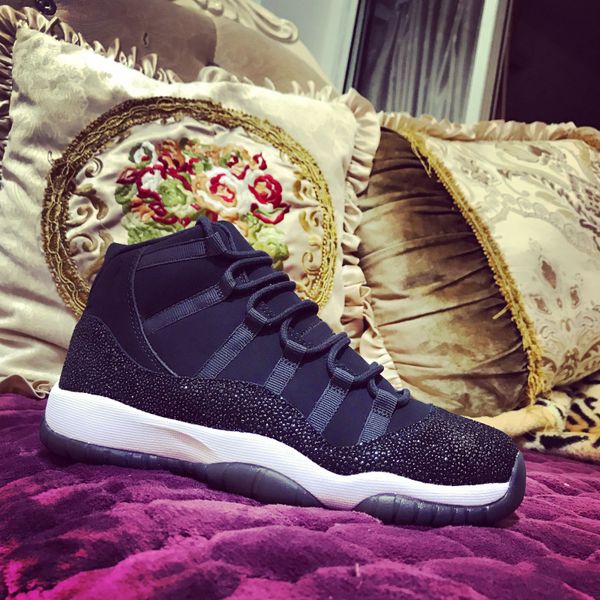 

оптовая 11 11s баскетбольная обувь мужчины женщины prm черный классический спортивная обувь высокого качества горячие продажи тренер легкая