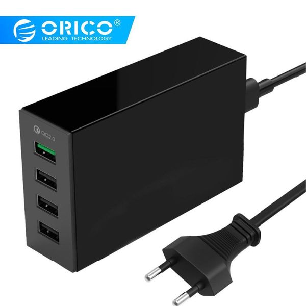 

orico 4/5 port qc2.0 quick charge 2.0 smart deskmobile phone usb charger universal fast charger for samsung iphone x 8 plus