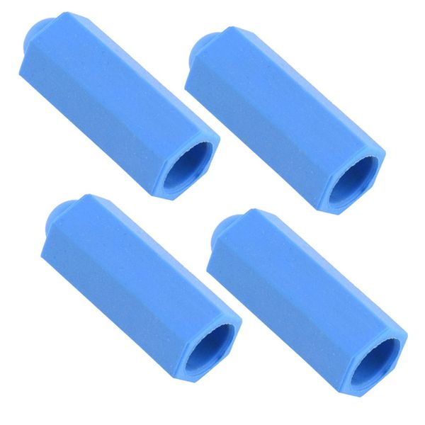 

4pcs billiards pool cue tip head cover rubber protective case dustproof boot