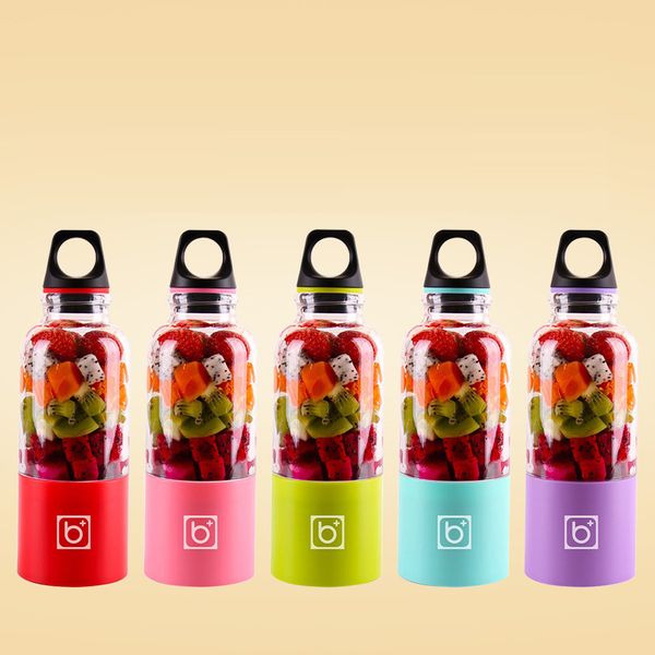 

500ml перезаряжаемый сок чашки портативный сок blender mixer (color random